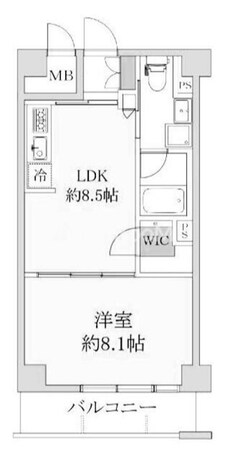 ベルドゥムール扇大橋Ⅱの物件間取画像